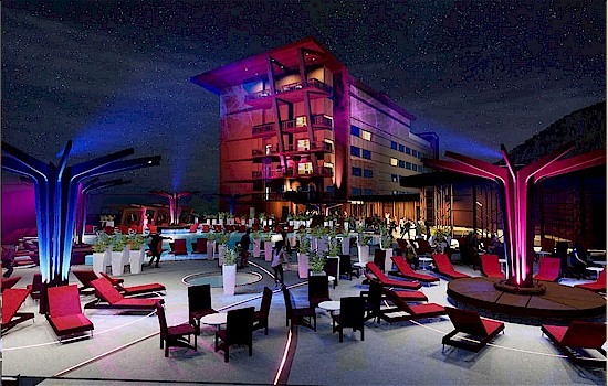 Rooftop Pool - 2024 Chicken Ranch Casino, Resort and Conference Center