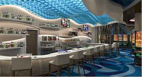Morongo's new high-limit slots room - Bar