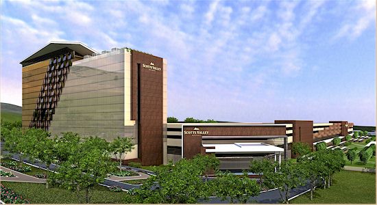 Scotts Valley Casino Resort Project Rendering