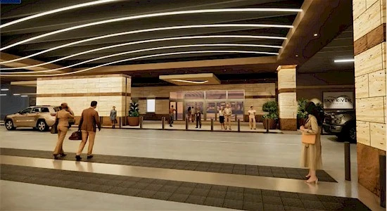 Sky River Casino Porte Cochere 2028