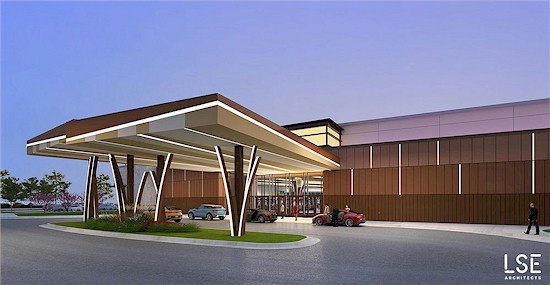 Prairie Flower Casino 2024 Rendering