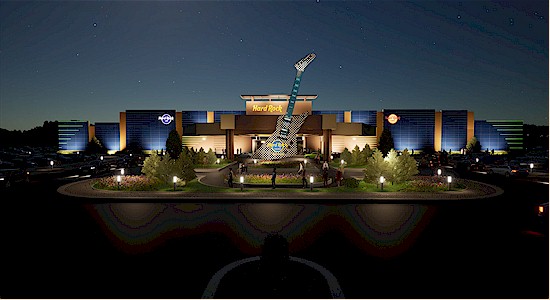 Hard Rock Casino Rockford Front Night