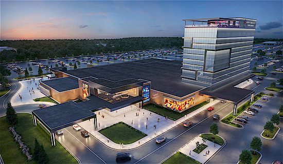 Terre Haute Casino Resort Exterior Night