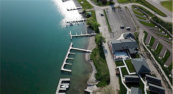Big Arm Resort Casino Aerial View