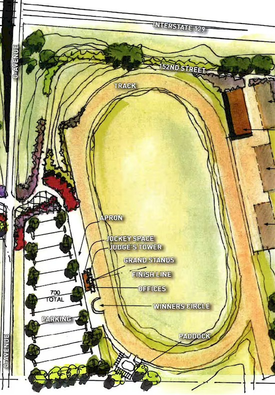 Warhorse South Sioux City Racetrack Site Plan