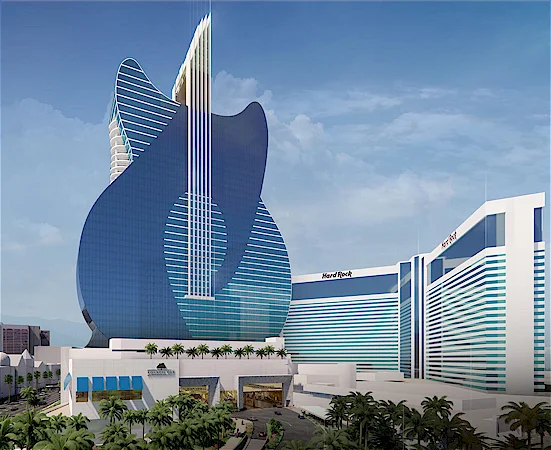 Hard Rock Las Vegas Guitar Hotel Rendering