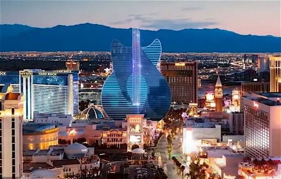 Hard Rock Las Vegas Guitar Hotel Rendering