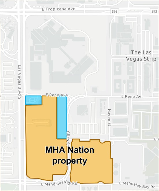 MHA Nation Casino Map