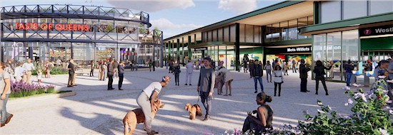 Exterior Taste of Queens rendering