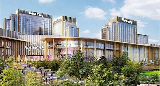 Hard Rock Hotel & Casino Metropolitan Park Rendering