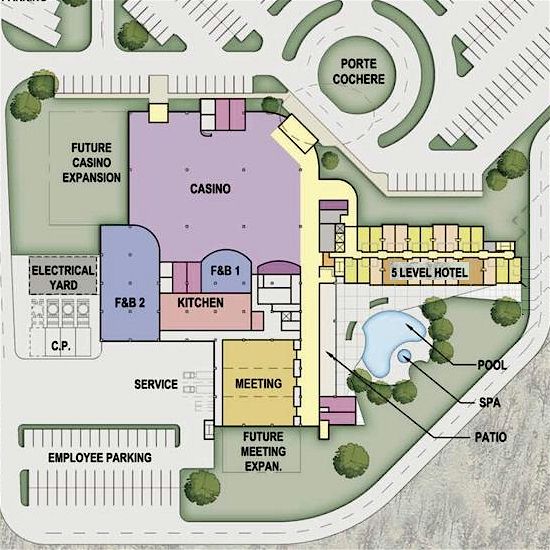 New Bartlesville Casino Layout