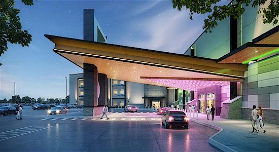 Coweta Casino Hotel Entrance