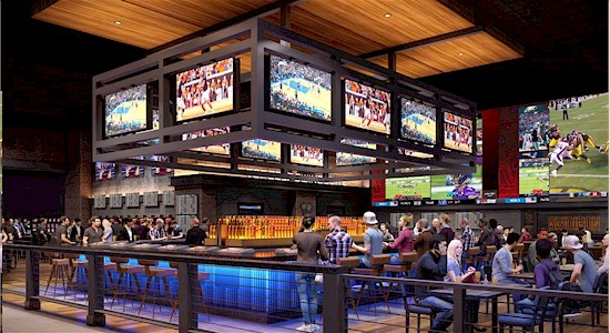 River Spirit Casino Gridiron Sports Bar