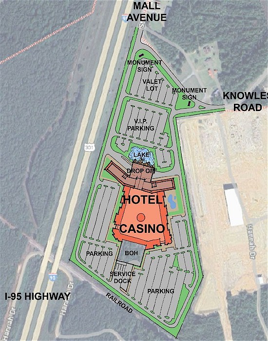 Proposed SC Casino Site