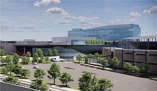 Norfolk casino architectural rendering