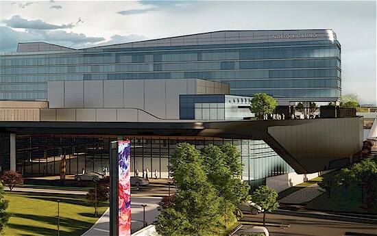 Norfolk casino architectural rendering