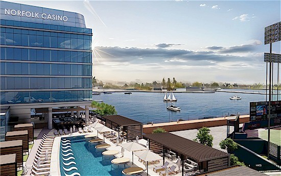 Norfolk casino architectural rendering