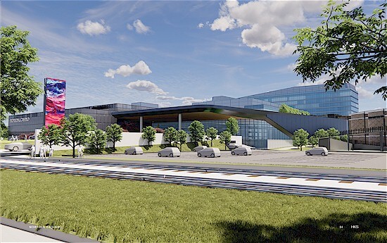 Norfolk casino architectural rendering