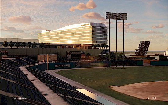 Norfolk casino architectural rendering