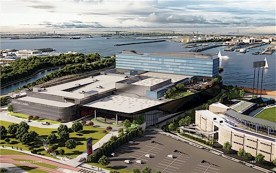 Norfolk casino architectural rendering
