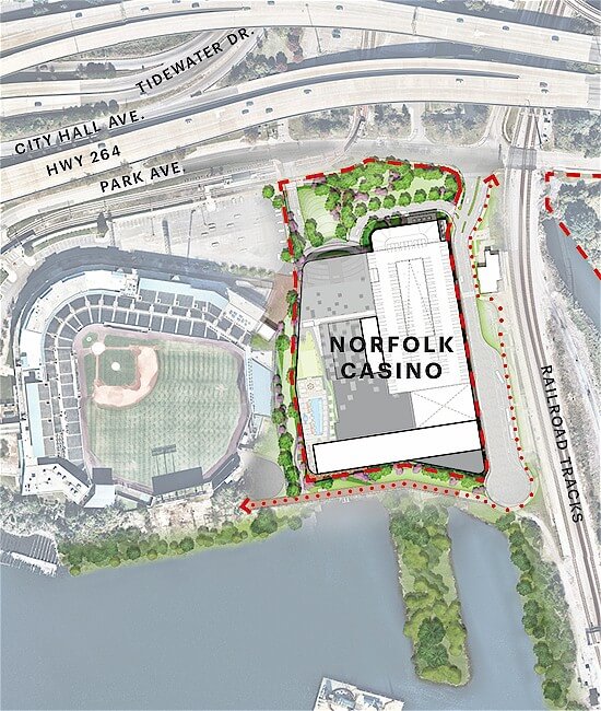 Norfolk Casino Site Map