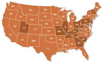 US Tribal Casinos Map