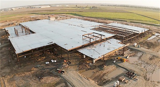 North Fork Mono Casino Construction Site Feb. 2025