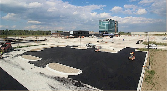 Terre Haute Casino Resort Paving Sep 2023