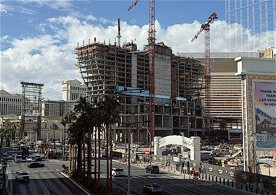 Hard Rock Las Vegas Guitar Hotel Construction