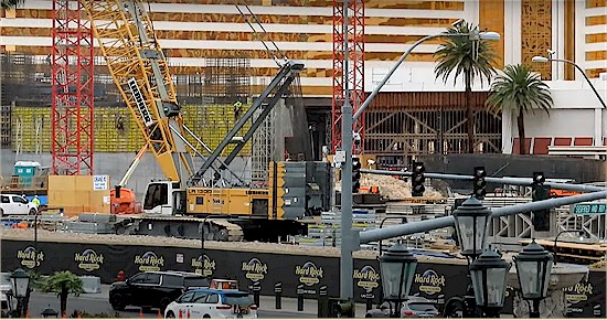 Hard Rock Las Vegas Construction 3.2025