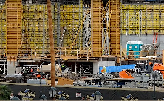 Hard Rock Las Vegas Construction 3.2025