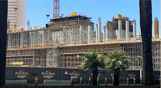 Hard Rock Las Vegas Construction May 2025