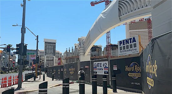 Hard Rock Las Vegas Construction May 2025