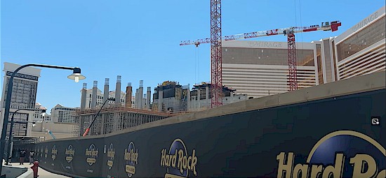 Hard Rock Las Vegas Construction May 2025