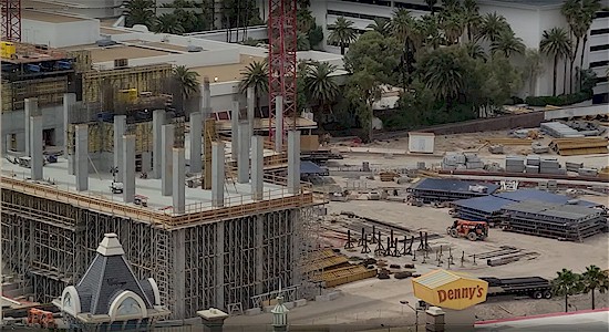 Hard Rock Las Vegas Guitar-Shaped Hotel Rising