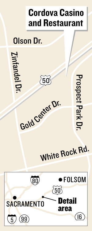 Cordova Casino and Restaurant Map